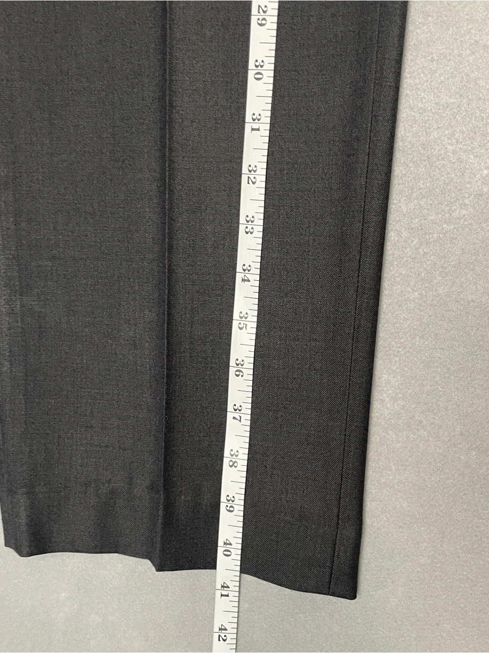 Calvin Klein Men's Charcoal Dress Pants 34x32